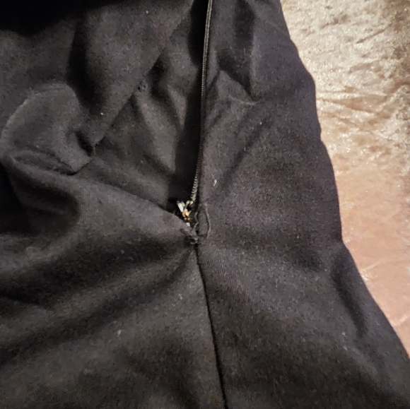 5/$25 Black Button Dress - Picture 4 of 10